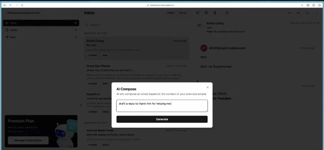 Email Composition